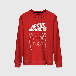 Женский свитшот Arctic Monkeys rock cat