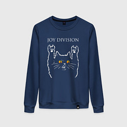 Женский свитшот Joy Division rock cat