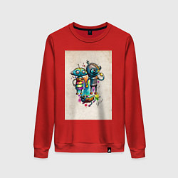 Женский свитшот Machinarium