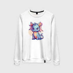 Женский свитшот Cute dragon cat