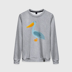 Женский свитшот Пеликан