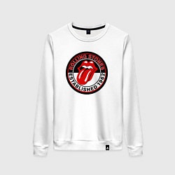 Женский свитшот Rolling Stones established 1962