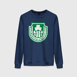 Свитшот хлопковый женский Boston Celtics team, цвет: тёмно-синий