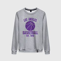 Женский свитшот Basketball Los Angeles