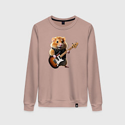 Женский свитшот Хомяк-певец