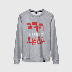 Свитшот хлопковый женский Depeche Mode - Spirit tour merch, цвет: меланж