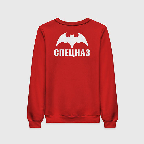 Женский свитшот Разведка - спецназ ГРУ / Красный – фото 2