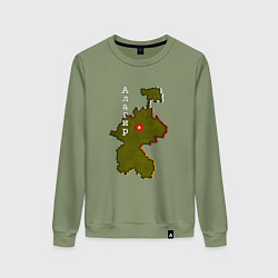 Женский свитшот Осетия Алагир