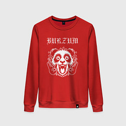 Женский свитшот Burzum rock panda