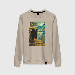 Женский свитшот Странники дикой природы