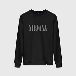 Женский свитшот Nirvana black album