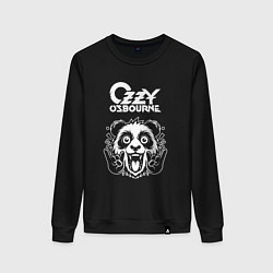 Женский свитшот Ozzy Osbourne rock panda