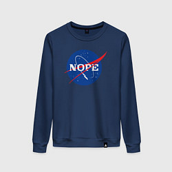 Женский свитшот Nope NASA