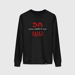 Свитшот хлопковый женский Depeche Mode - Spirit shirt, цвет: черный