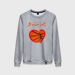 Женский свитшот Basket love