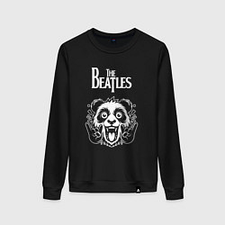 Женский свитшот The Beatles rock panda