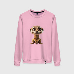 Женский свитшот Сурикат в стойке