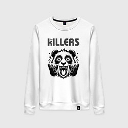 Женский свитшот The Killers - rock panda