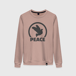 Женский свитшот Peace bird