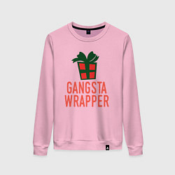 Женский свитшот Gangsta wrapper