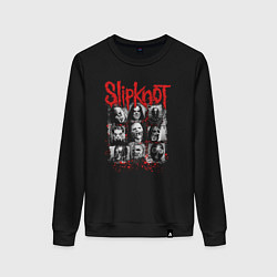 Женский свитшот Slipknot rock band