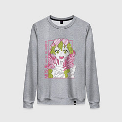 Женский свитшот Митсури - Demon slayer Mitsuri