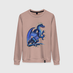 Женский свитшот Azure dragon