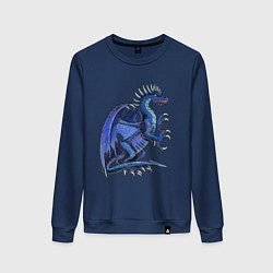 Женский свитшот Azure dragon