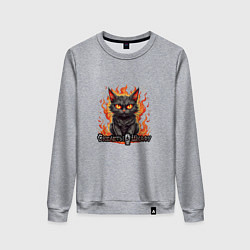 Женский свитшот Арт котики