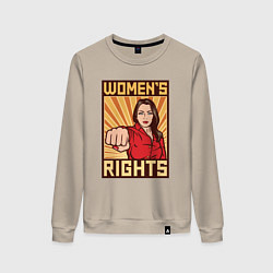 Женский свитшот Права женщин