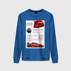 Женский свитшот Honda nsx