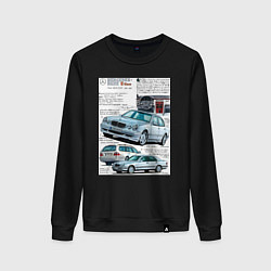 Женский свитшот Mercedes e-class