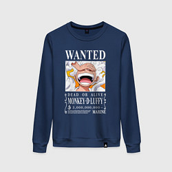 Женский свитшот Monkey D Luffy - wanted