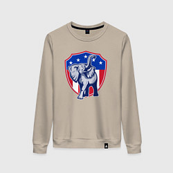 Женский свитшот Elephant USA