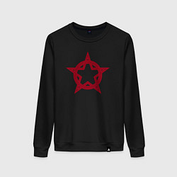 Женский свитшот Red star USSR