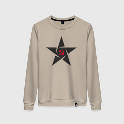 Женский свитшот Black star USSR