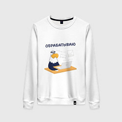 Женский свитшот Орел обработка фотографии
