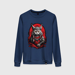 Женский свитшот Кот викинг