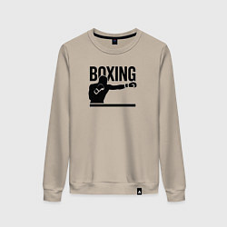 Женский свитшот Боксер boxing