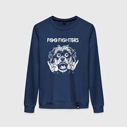 Женский свитшот Foo Fighters rock dog