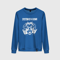 Женский свитшот System of a Down rock dog