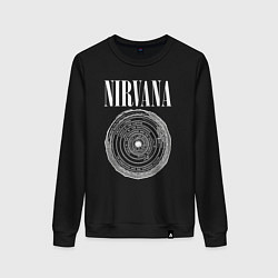 Женский свитшот Nirvana circle