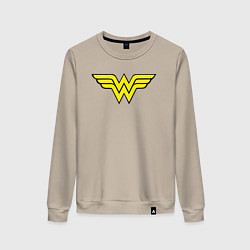 Женский свитшот Wonder woman logo