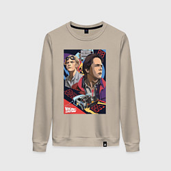 Женский свитшот Marty and doc