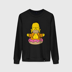 Женский свитшот Homer yoga