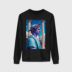 Женский свитшот Античный герой и архитектура