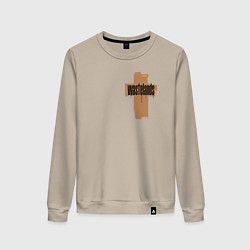 Женский свитшот Grunge cross