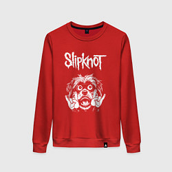 Женский свитшот Slipknot rock dog