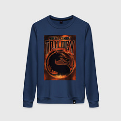 Женский свитшот Mortal kombat trilogy