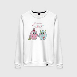 Женский свитшот Свидание монстриков